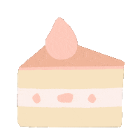 Strawberry Cake Sticker