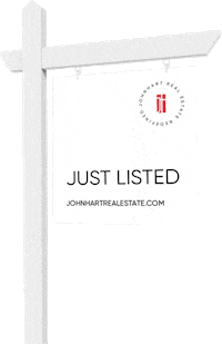 JohnHartRE real estate realtor just listed open house Sticker