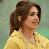 Laugh Surprise GIF by The Great British Bake Off