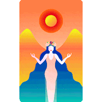 mysticmondays magic spirit tarot witchy Sticker