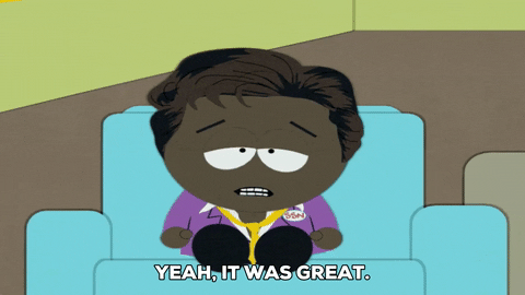 token black GIF by South Park 