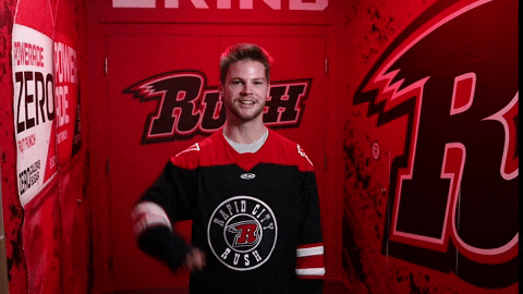 Mitchell Smith GIF by Rapid City Rush