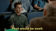 Sounds Good Sheldon Cooper GIF by CBS