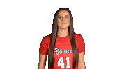 St Johns Hair Flip Sticker by St. John's Red Storm