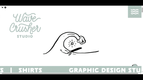 Wave Crusher's graphic design portfolio