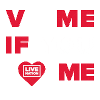 valentines day concert Sticker by Live Nation