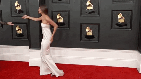 Hailey Baldwin Kiss GIF by Recording Academy / GRAMMYs