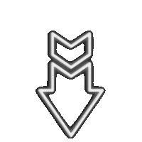 Arrow Sticker by Live Nation