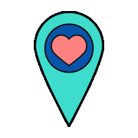 Heart Place Sticker by Topli uzitki