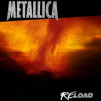 carvalhomanzon metallica album cover reload animated album cover GIF
