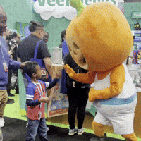 High Five Lets Go GIF