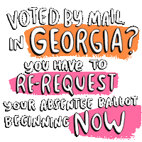 Vote Atlanta Sticker by Creative Courage