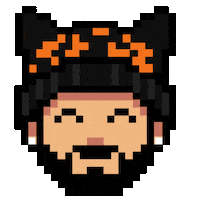 Pixel Smile Sticker by ERTgr