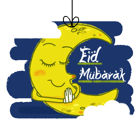 celebrate eid al fitr Sticker by Percolate Galactic