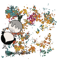 muxotepotolobat volar mpb girar vueltas Sticker