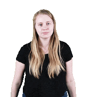 No Way Reaction Sticker by HelloGiggles