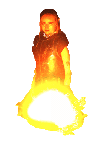 Fire Rap Sticker by Silvana Imam