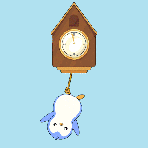 Happy New Year Penguin GIF by Pudgy Penguins