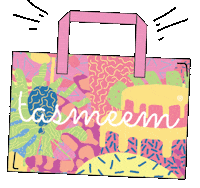 Art Bag Sticker by TasmeemGroup