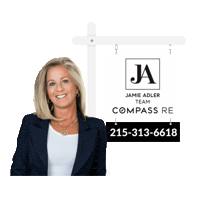 Jamie Adler Sticker by Homes by Gill - Surinder Gill