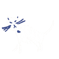Cat ねこ Sticker by POU DOU DOU official
