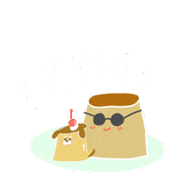 Pudding ぷりん Sticker