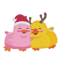 I Love You Hug Sticker by MeetDuckey