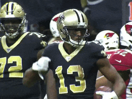Michael Thomas Mike GIF by New Orleans Saints