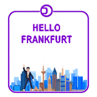 berlin airport Sticker by Venia Travel