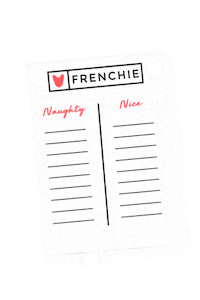 French Bulldog Christmas Sticker by frenchiepetsupply