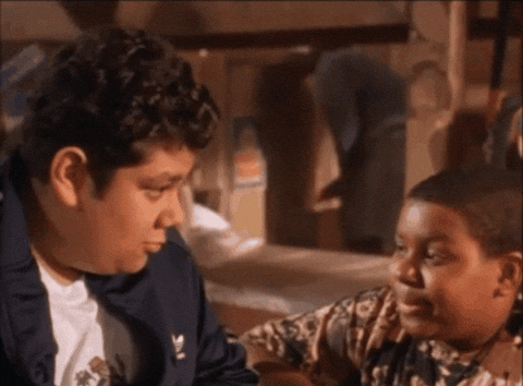 Pleased Heavyweights GIF