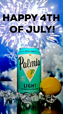 4Th Of July Party GIF by Palmia Beer