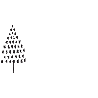 Christmas Tree Sticker by Post & Kadootje