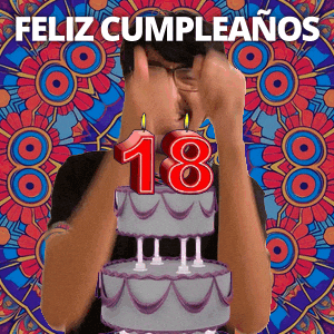 Feliz 18 GIF