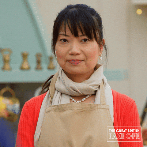 Eyes Watching GIF by The Great British Bake Off