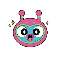 skakstudios happy anime animation wow Sticker