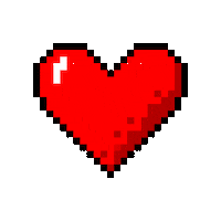 sirwinstonfungames heart gaming arcade valentine Sticker