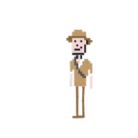Army 8Bit Sticker by BoxMedia