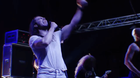 andrew w k GIF