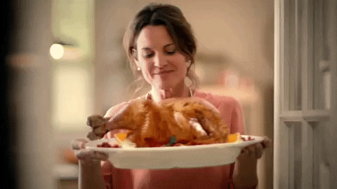 Family Dinner GIF by GIF Greeting Cards