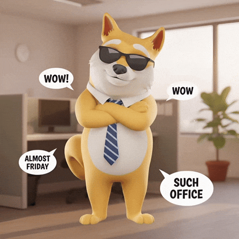 Shiba Inu Wow GIF by Doge Pound