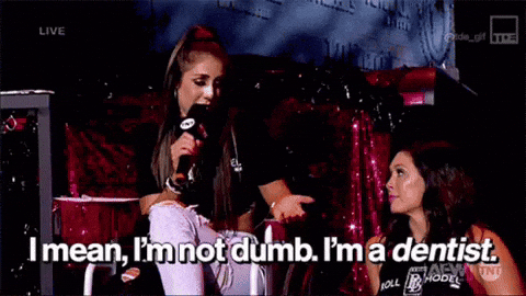 Dentist Britt Baker GIF