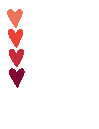 LittleChalkShop love like hearts iloveyou Sticker