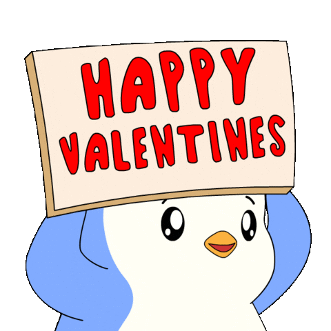Valentines Day Love Sticker by Pudgy Penguins