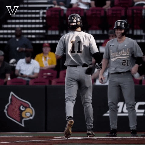 Celebrate College World Series GIF by Vanderbilt Athletics