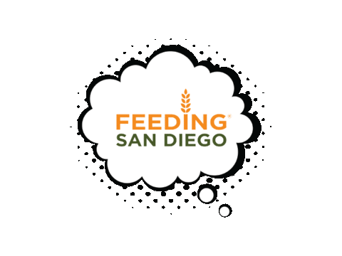 Sticker by Feeding San Diego
