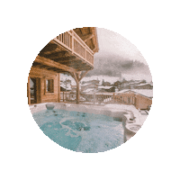 Treelinechalets chalet avoriaz morzine treeline Sticker
