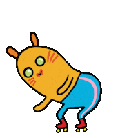 Rollerskate Sticker