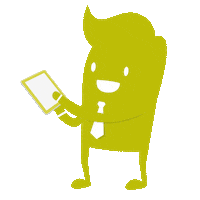 Reading Tablet Sticker by hspsoftware