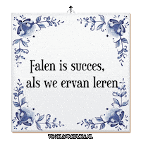 Wijsheid Reflectie Sticker by Tegelspreuken.nl